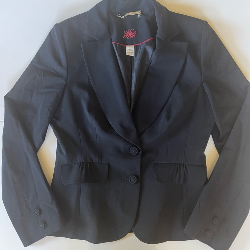 LIKE NEW classic black blazer